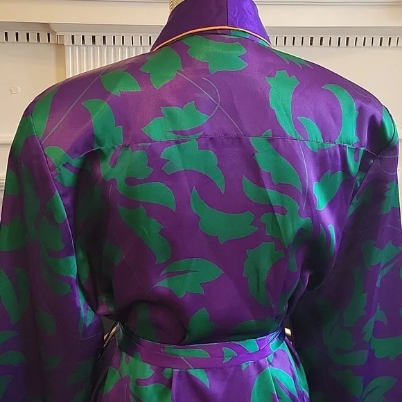 Vtg Victoria's Secret Gold Label Robe - Picture 6 of 8